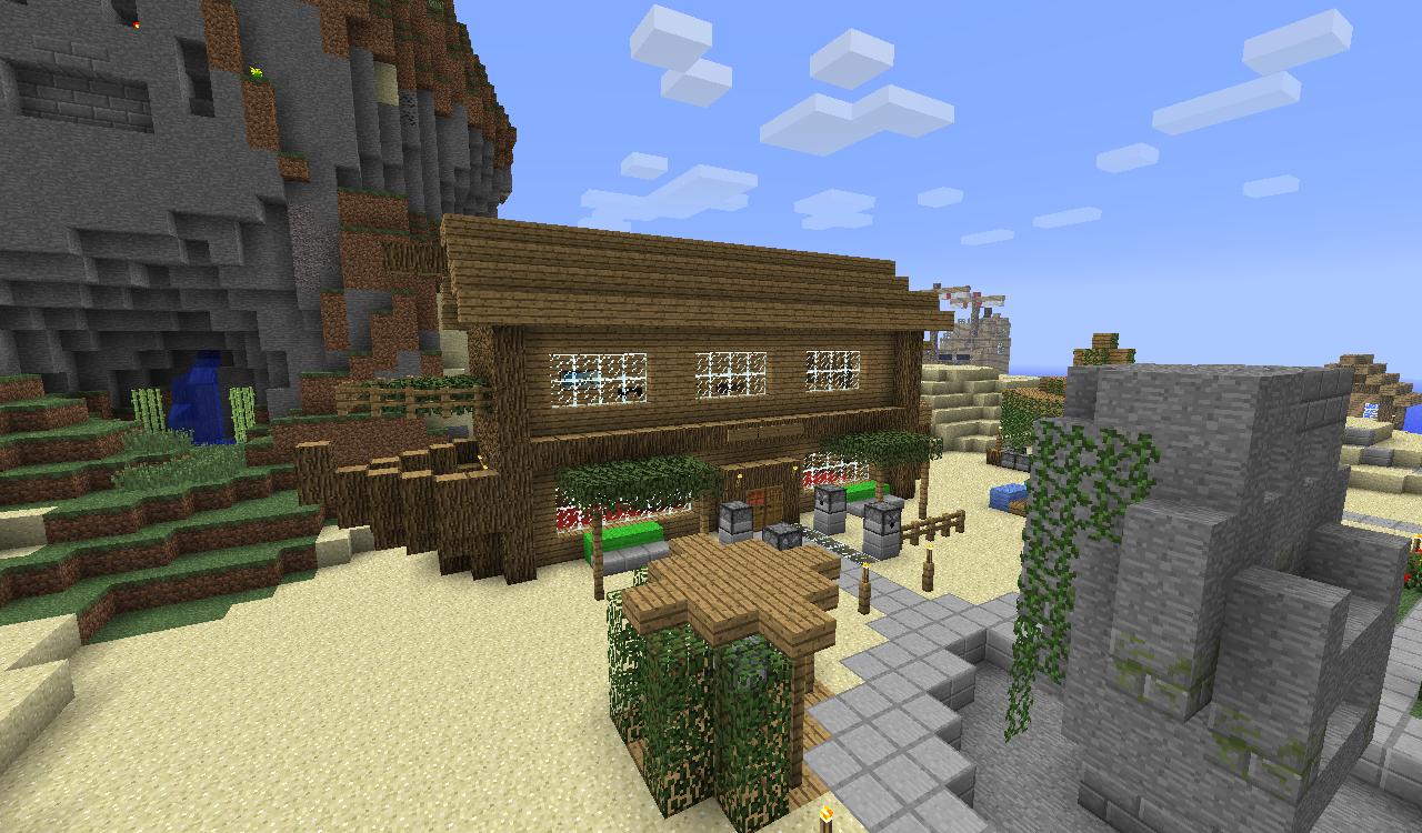 TIKI island resort Minecraft Project